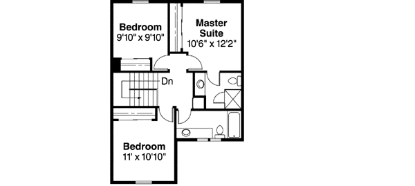 Upper/Second Floor Plan: 17-726
