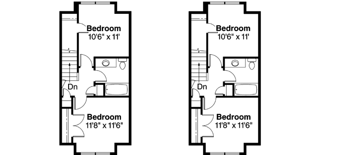 Upper/Second Floor Plan: 17-727