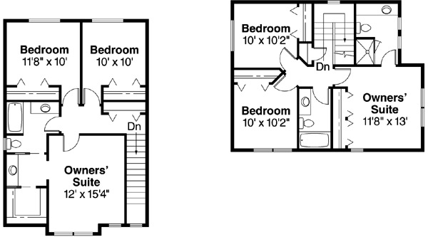 Upper/Second Floor Plan: 17-737