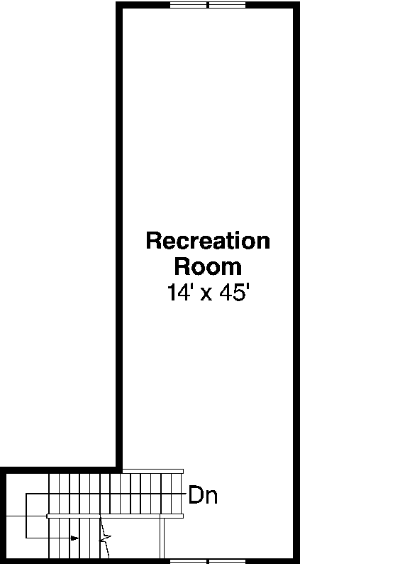 Upper/Second Floor Plan: 17-755