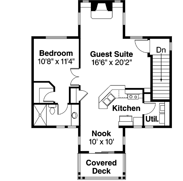 Upper/Second Floor Plan: 17-761