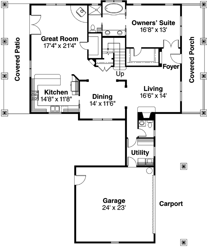 Main Floor Plan: 17-771