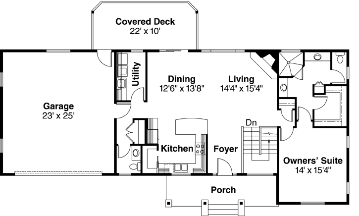 Main Floor Plan: 17-775
