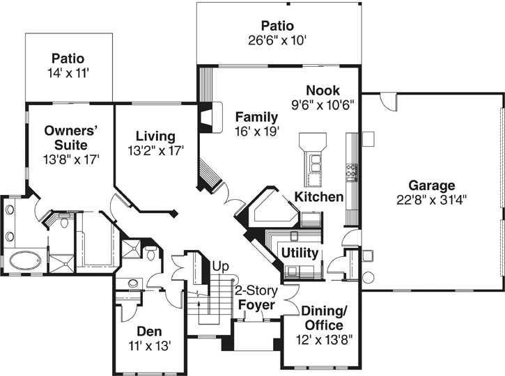 Main Floor Plan: 17-777
