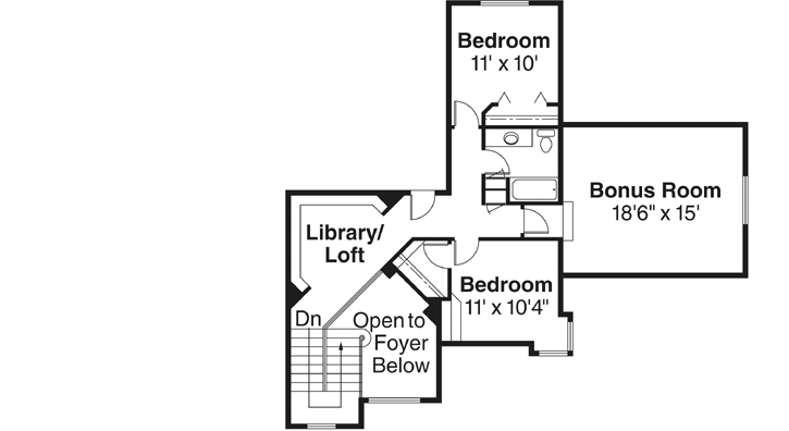 Upper/Second Floor Plan: 17-777