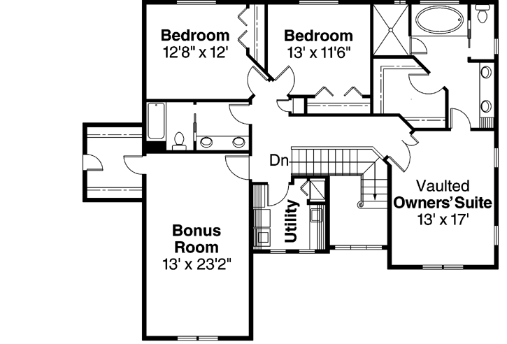Upper/Second Floor Plan: 17-778