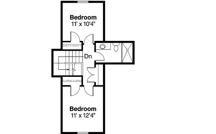 Upper/Second Floor Plan: 17-781