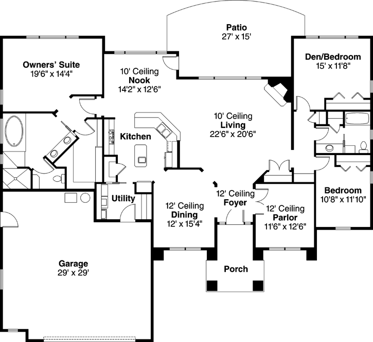 Main Floor Plan: 17-786