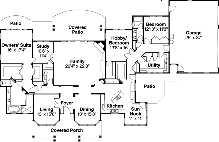 Main Floor Plan: 17-787