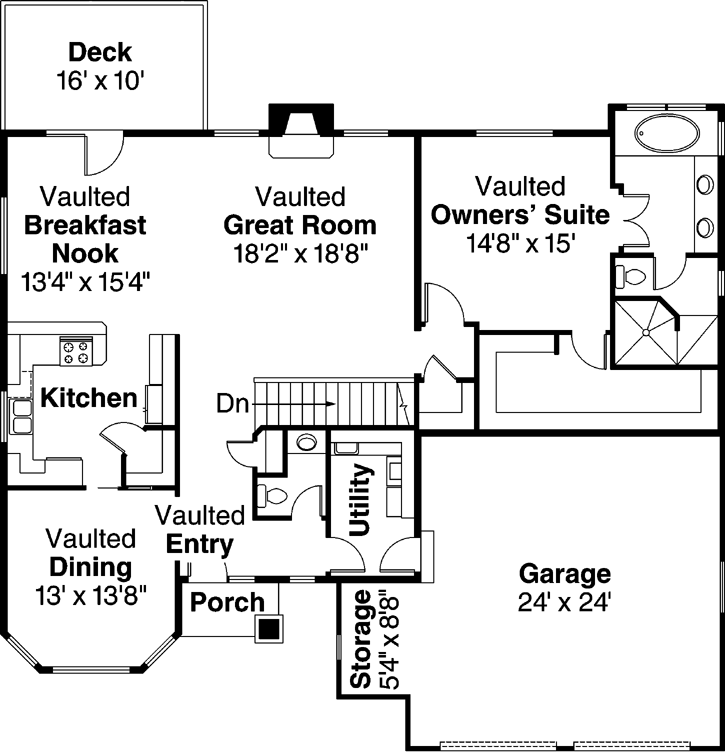 Main Floor Plan: 17-791
