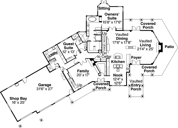 Main Floor Plan: 17-796