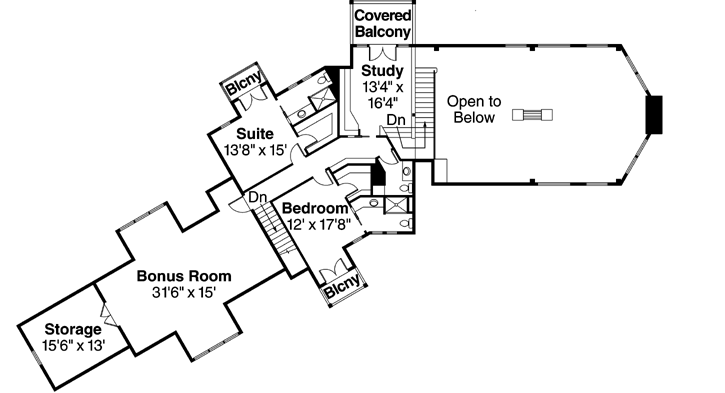 Upper/Second Floor Plan: 17-796