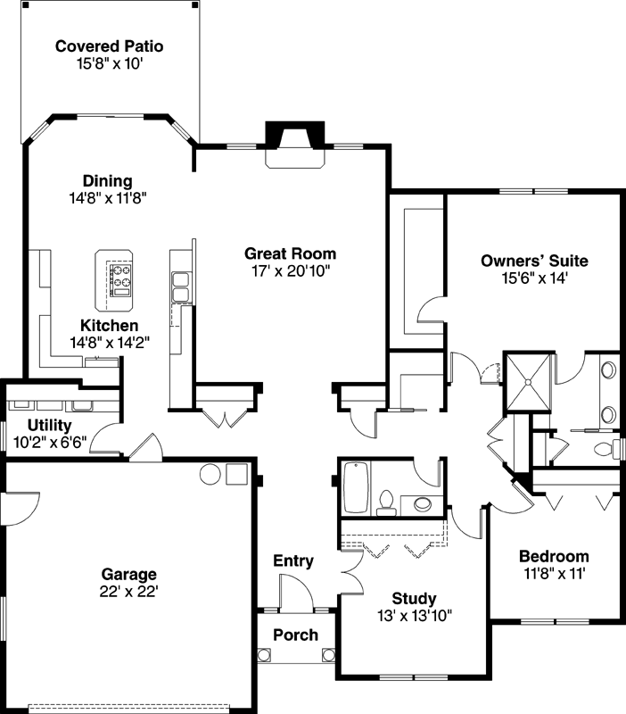 Main Floor Plan: 17-799