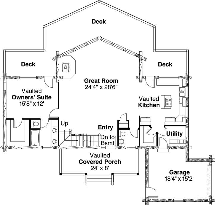 Main Floor Plan: 17-801