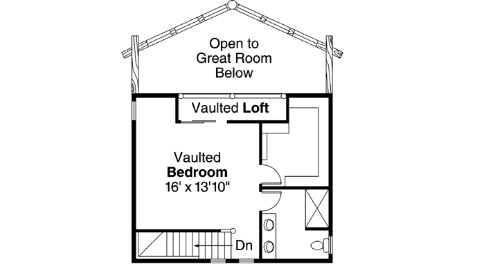 Upper/Second Floor Plan: 17-801