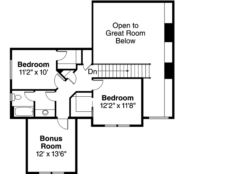 Upper/Second Floor Plan: 17-802