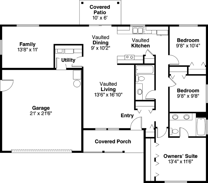 Main Floor Plan: 17-804
