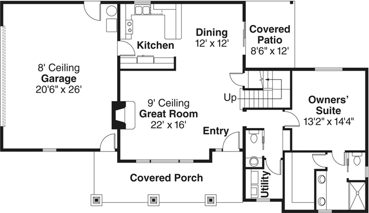 Main Floor Plan: 17-807
