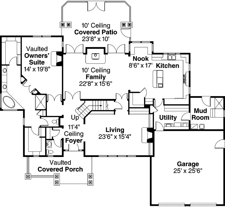 Main Floor Plan: 17-813