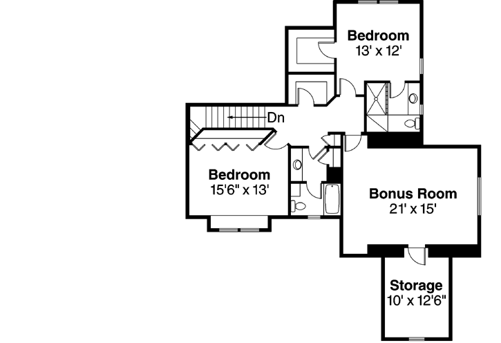 Upper/Second Floor Plan: 17-813