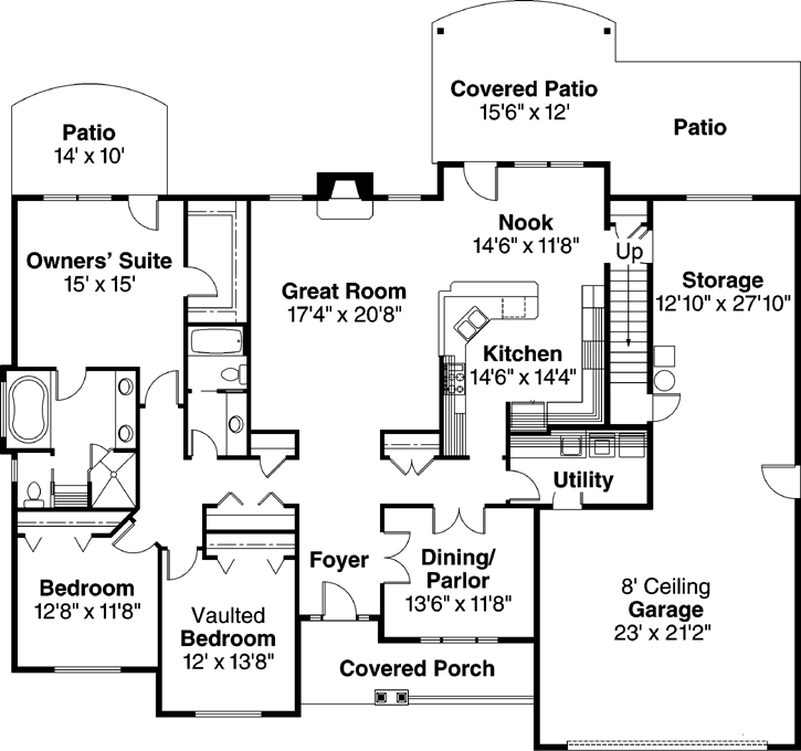 Main Floor Plan: 17-814
