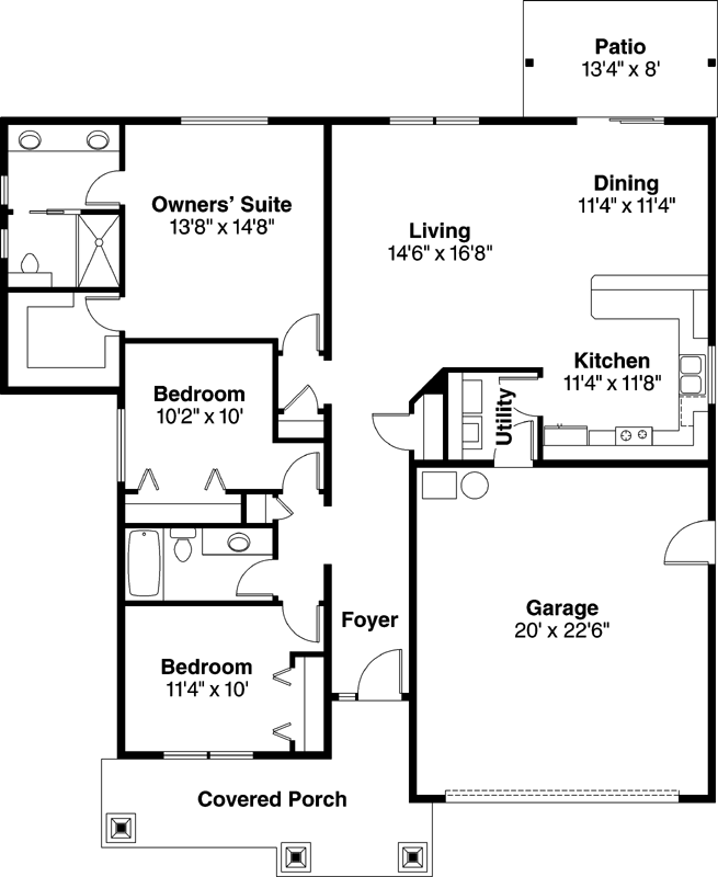 Main Floor Plan: 17-816