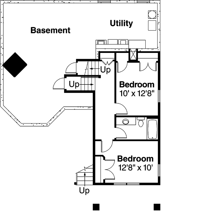 Lower Floor Plan: 17-819