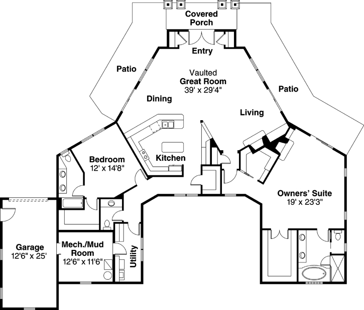 Main Floor Plan: 17-820
