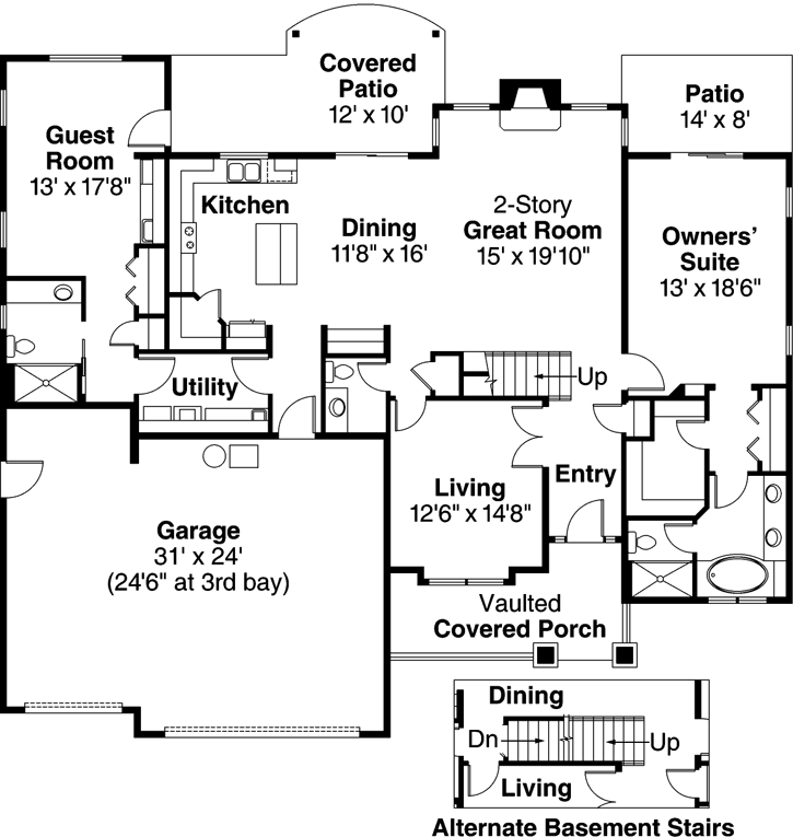 Main Floor Plan: 17-823