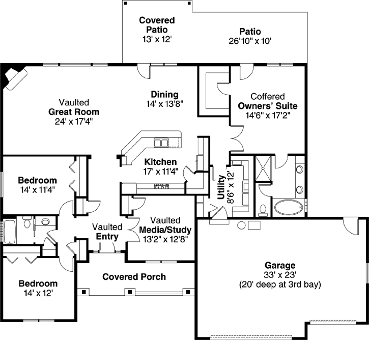 Main Floor Plan: 17-827