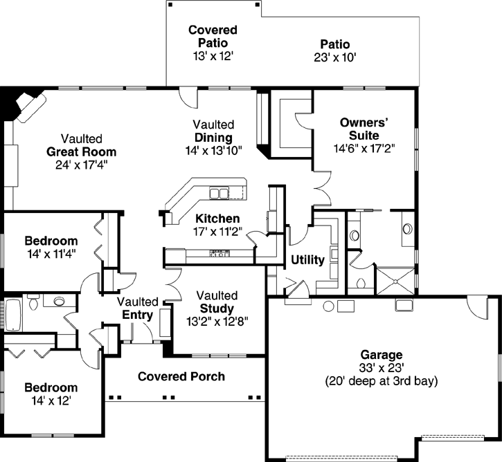 Main Floor Plan: 17-828