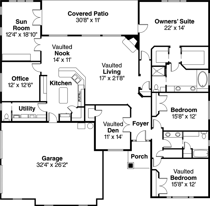 Main Floor Plan: 17-829