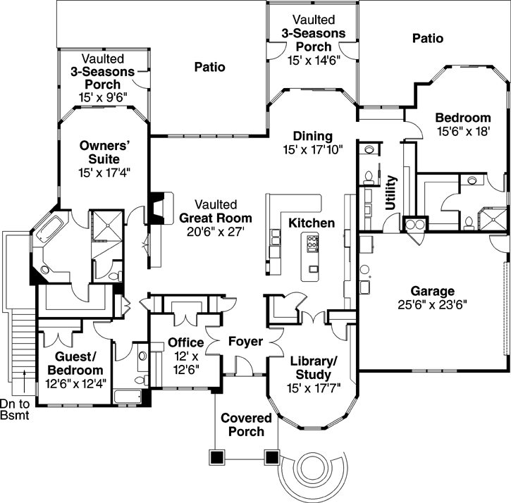 Main Floor Plan: 17-830