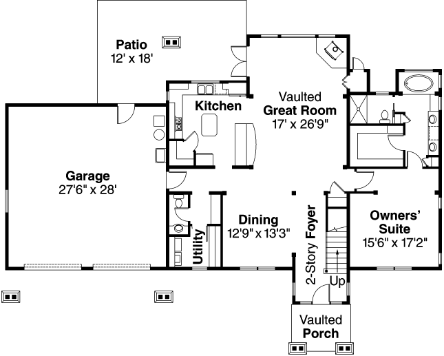 Main Floor Plan: 17-835