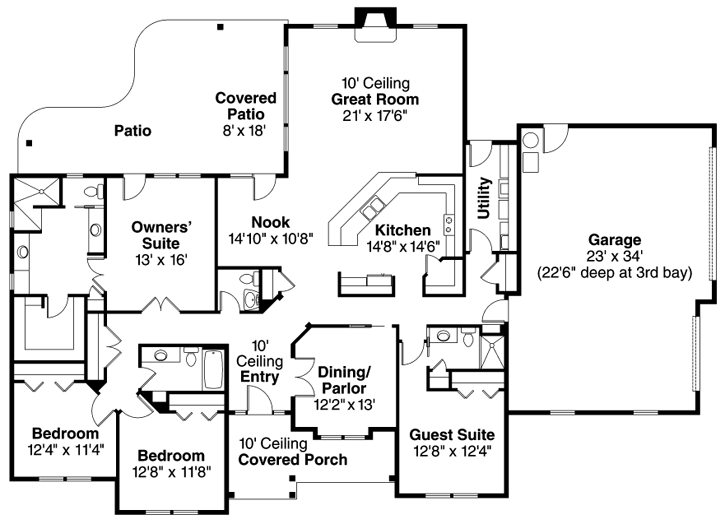 Main Floor Plan: 17-836
