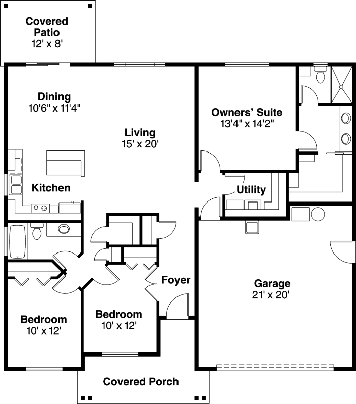 Main Floor Plan: 17-838