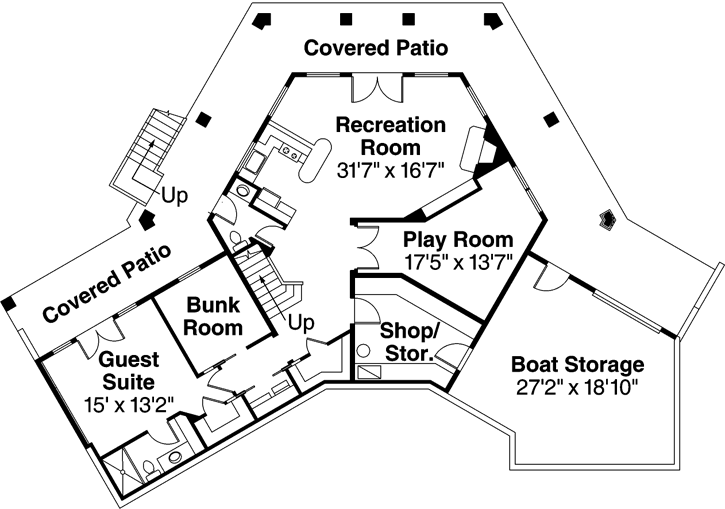 Lower Floor Plan: 17-853