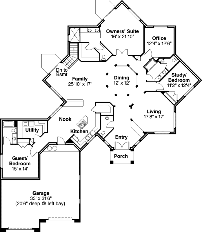Main Floor Plan: 17-860