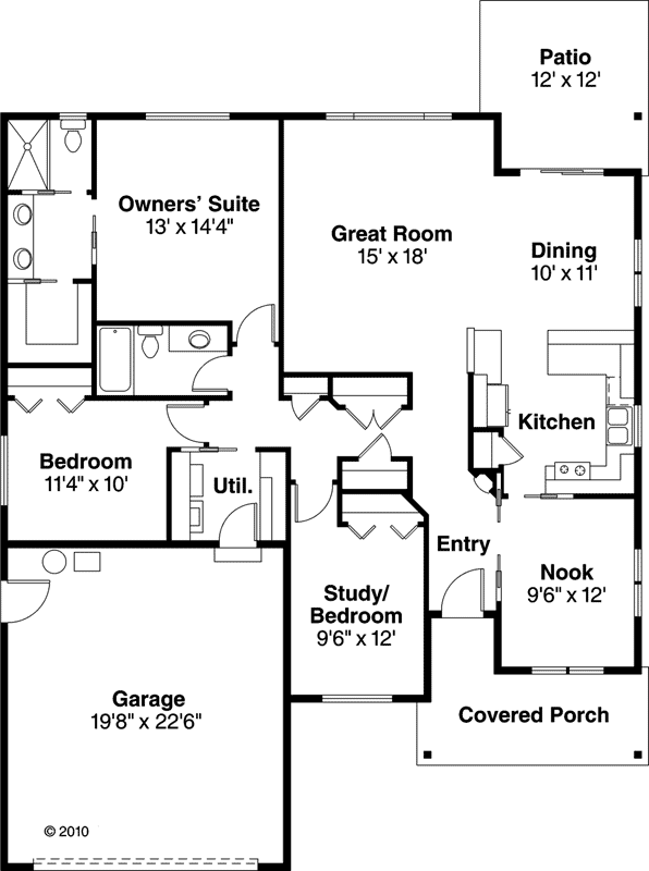 Main Floor Plan: 17-865