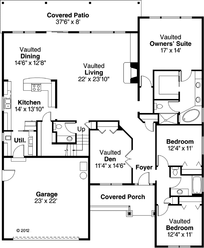 Main Floor Plan: 17-868