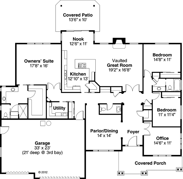 Main Floor Plan: 17-870