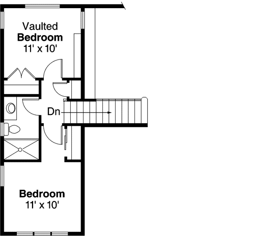 Upper/Second Floor Plan: 17-871