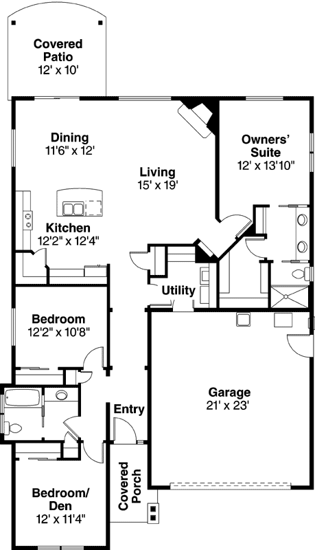 Main Floor Plan: 17-876