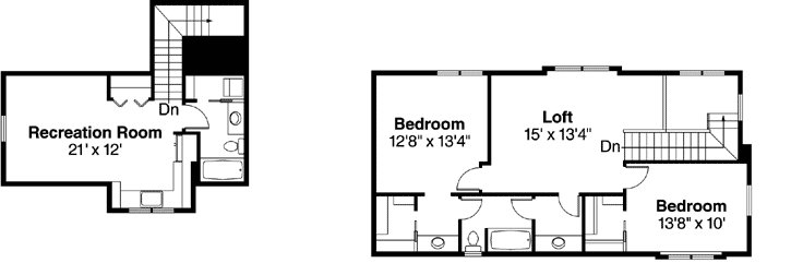 Upper/Second Floor Plan: 17-880
