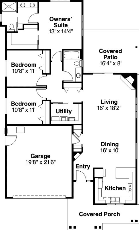 Main Floor Plan: 17-884