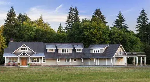 Ranch house plans 17-889 - front exterior, 3,815 sq ft, 3 bed, 2 bath house plans | Monster House Plans