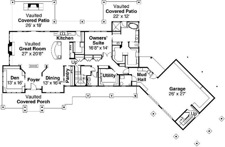 Main Floor Plan: 17-889