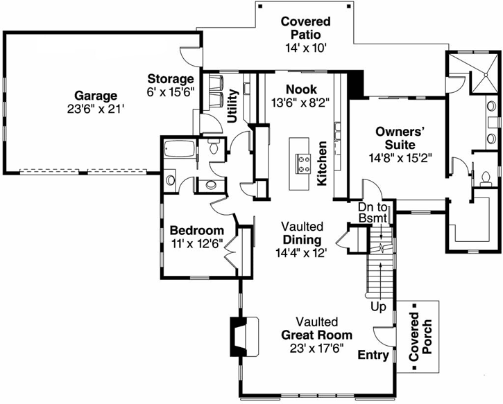 Main Floor Plan: 17-892