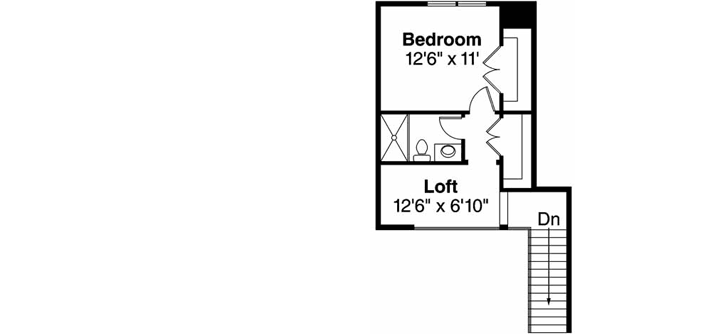 Upper/Second Floor Plan: 17-892
