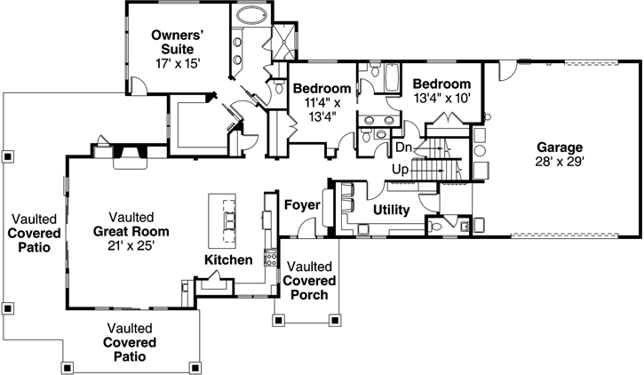 Main Floor Plan: 17-894